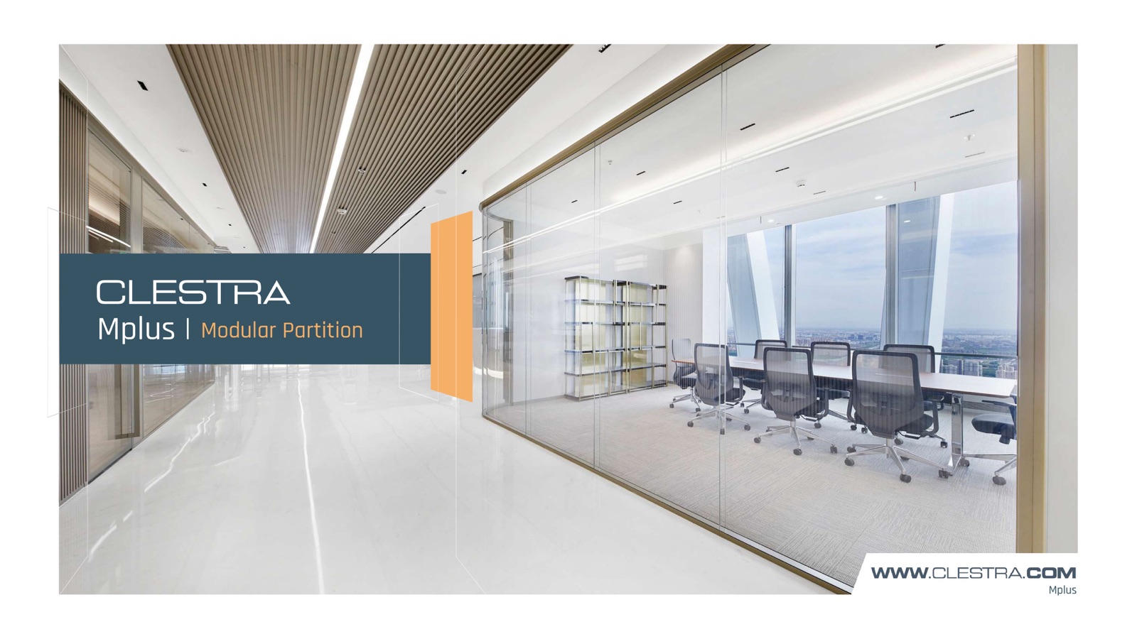 Clestra Mplus 模組化辦公隔間在高樓商辦的實際應用案場